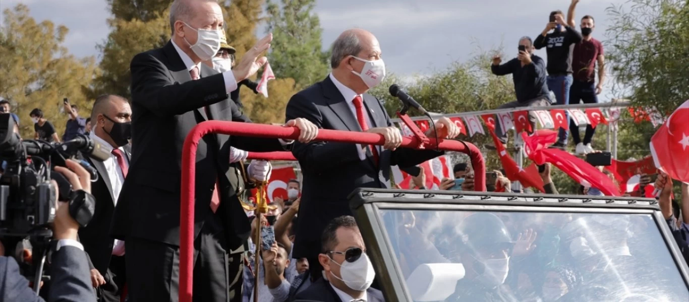 Τη Δευτέρα ο Τούρκος πρόεδρος υποσχέθηκε ότι θα ανακοινώσει «καλά νέα» για το ψευδοκράτος